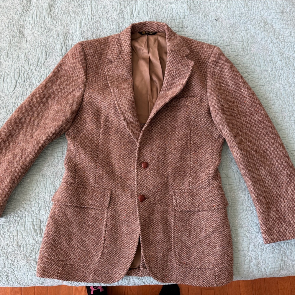Vintage Harris Tweed Men’s Blazer